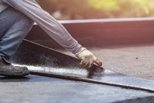 Professional Crawl Space Encapsulation technician working in Centereach, NY